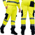 Yellow and Navy hi-viz joggers