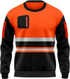 Hi Vis Sweatshirt without Hood