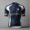 Navy Blue Cycling Jersey