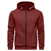 Burgundy work hoodie