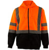 Cotton Fleece Fabric Hi Vis Hoodie