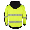Fleece Safety Hi Vis Reflective Hoodie