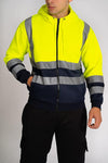 yellow Hi Viz Hoodie