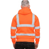 High Vis Orange Hoodie