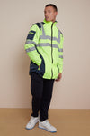 Lightweight Hi Visibility Road Jacket - Yellow