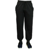 Mens Elasticated Hem Fleece Jogging Bottoms Super Soft-black