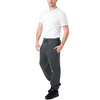 Mens Grey Elasticated Plain Fleece Jogging Bottoms