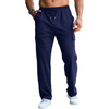 Navy-Men-Casual-Cargo-Joggers