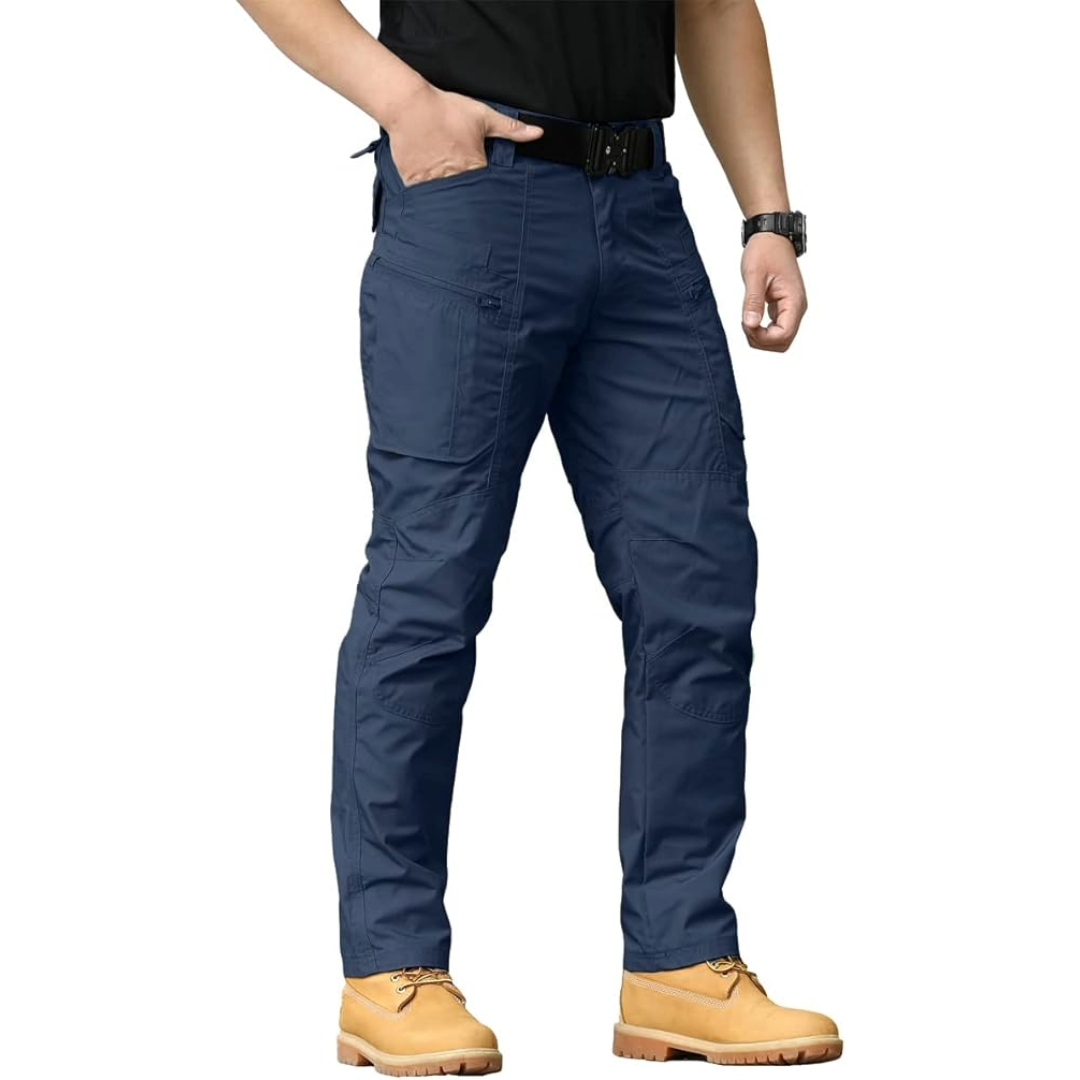 Navy Ripstop Hiking Tactical Pants – Built Tough