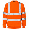Orange Hi Vis Fleece Jumper