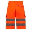 Orange High Visibility Work Shorts 