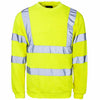 Yellow Hi Vis Fleece Jumper