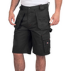 Black Work Safety Cargo Shorts