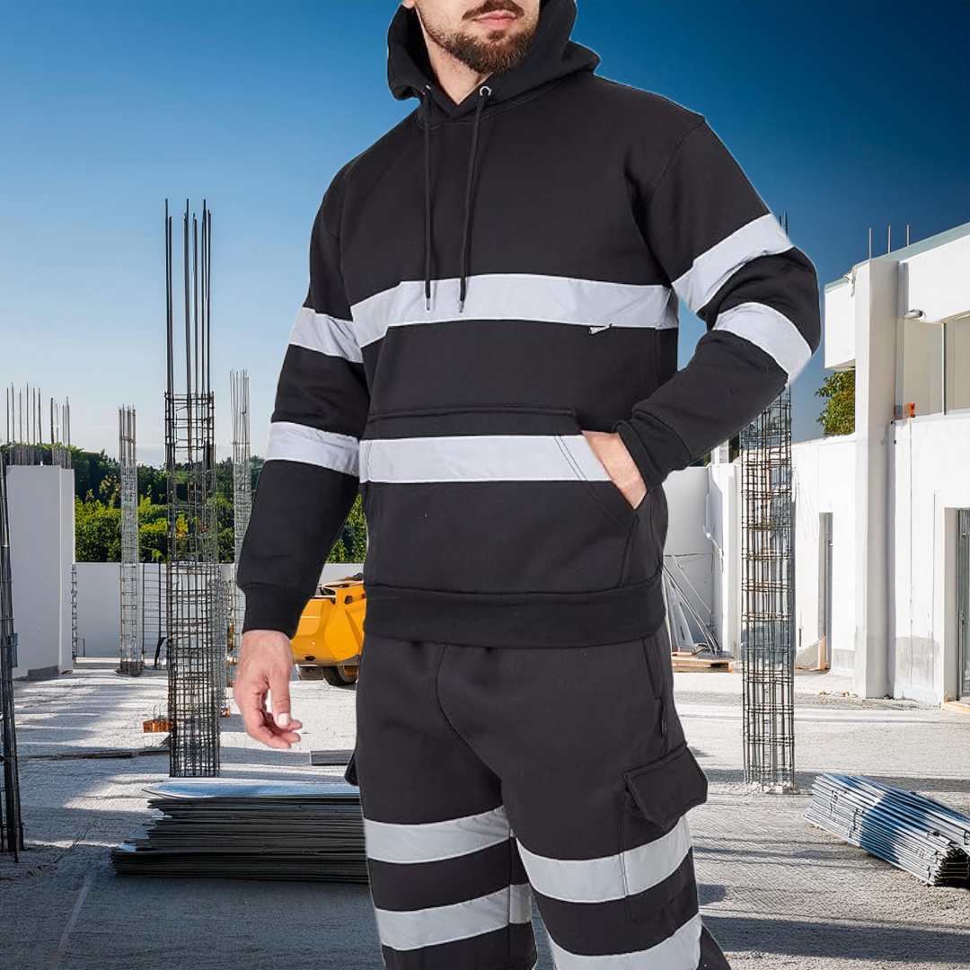 Black hi vis sweatshirt sale