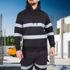 Black Hi Vis Hoodie