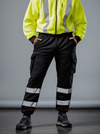 Hi Vis Joggers Black