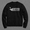 Built Tough "Brickie" Slogan Sweatshirt black