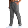 grey fleece pants