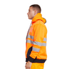 Men's Orange Hi Vis Hoodie