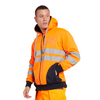 Men's Orange Hi Vis Hoodie