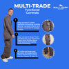 Grey coverall features