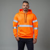 Hi Vis Hooded Sweatshirt Orange