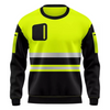 yellow hi vis jumper