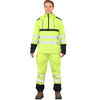 Yellow Hi Vis Waterproof Jacket & Trouser Set